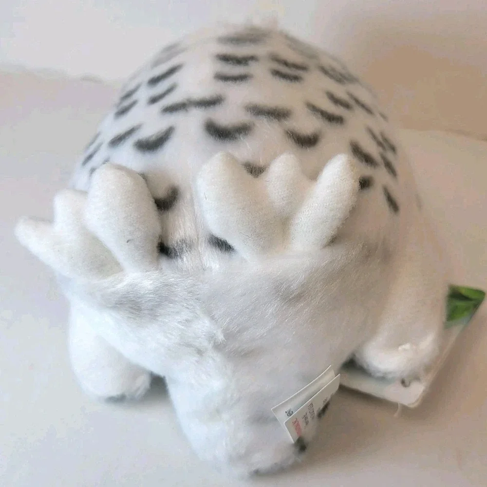 Wild Republic Audubon Birds Snowy Owl Plush Real Bird Call Sound Cornell Lab 6in